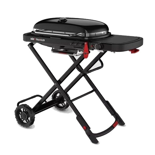 Vendita online Barbecue a gas Weber Traveler Stealth Edition